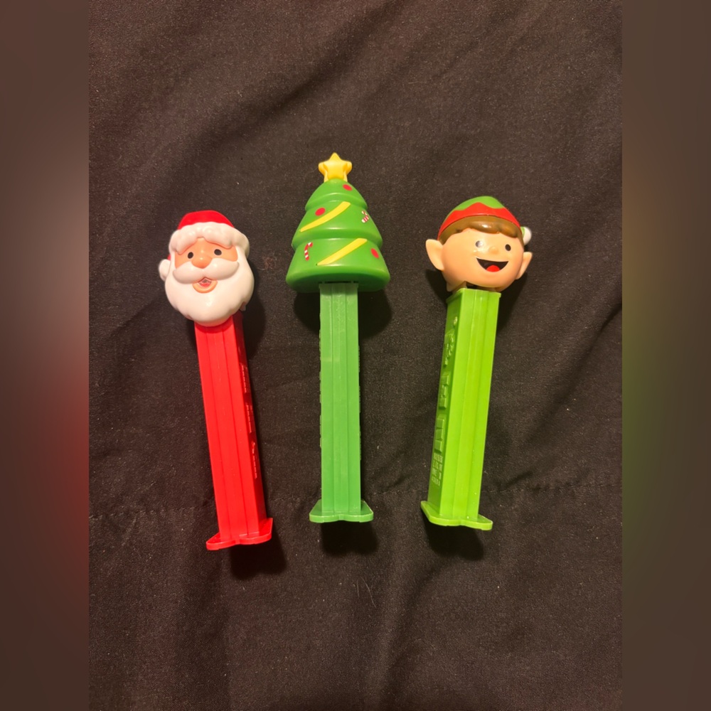 PEZ Dispenser Christmas Themed Set of 3